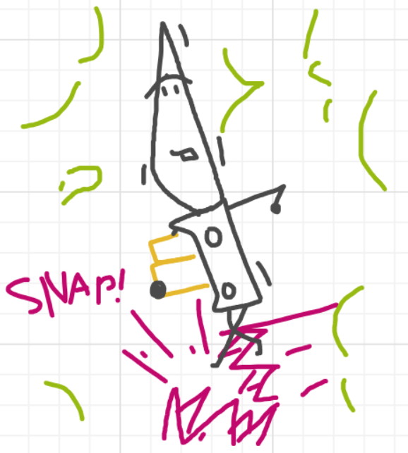 A panel from Running Duos, episode four of the Board Boards object show by Furretwalk/WalkingFurret.